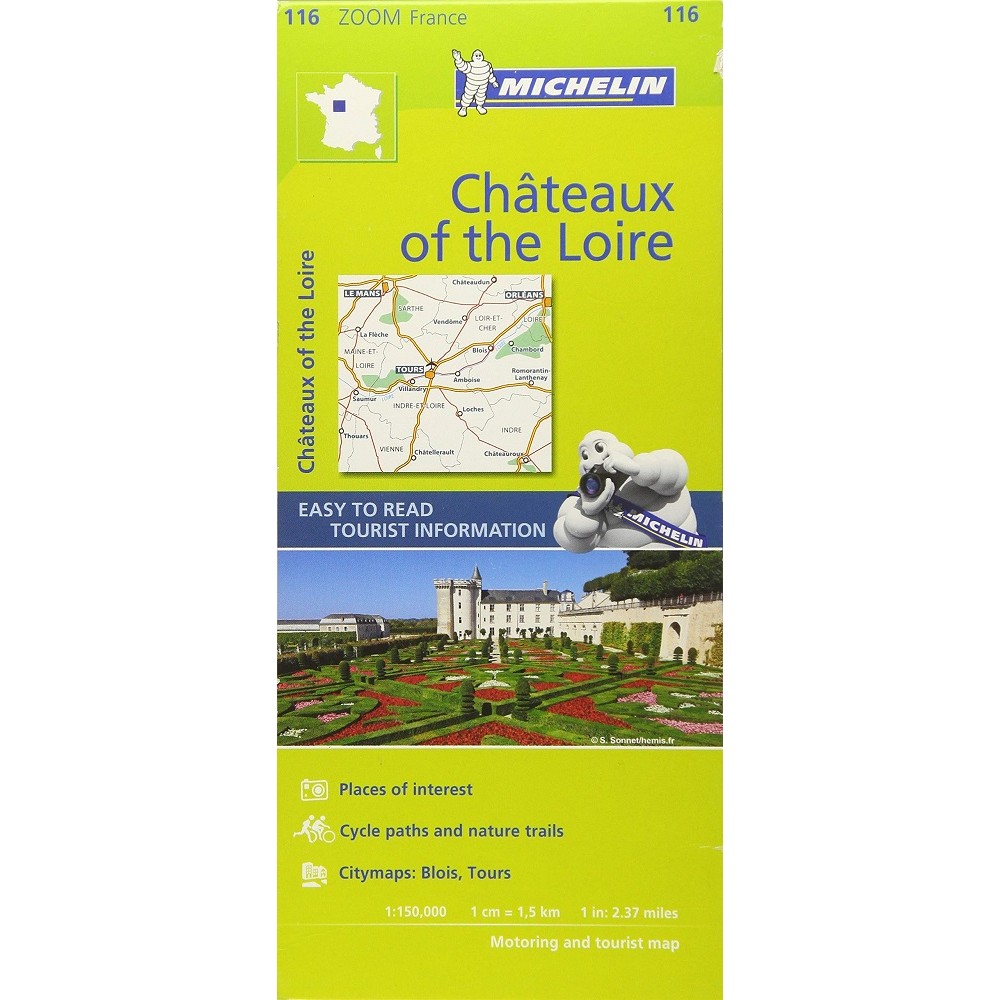 116 Chateaux of the Loire Michelin